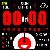 华米跃我Amazfit Bip手表表盘