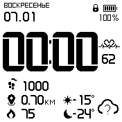 华米跃我Amazfit Bip手表表盘