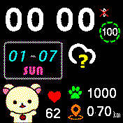 华米跃我Amazfit Bip手表表盘