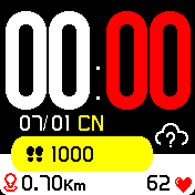 华米跃我Amazfit Bip手表表盘