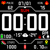 华米跃我Amazfit Bip手表表盘