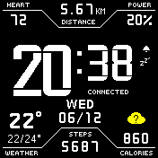 华米跃我Amazfit Bip手表表盘