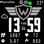 华米跃我Amazfit Bip手表表盘