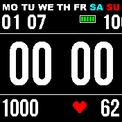 华米跃我Amazfit Bip手表表盘