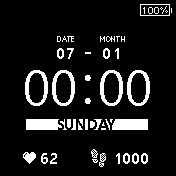 华米跃我Amazfit Bip手表表盘