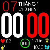 华米跃我Amazfit Bip手表表盘