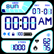 华米跃我Amazfit Bip手表表盘