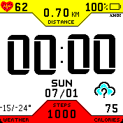 华米跃我Amazfit Bip手表表盘