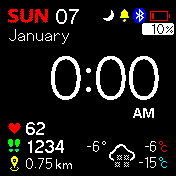 华米跃我Amazfit Bip手表表盘