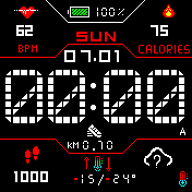 华米跃我Amazfit Bip手表表盘