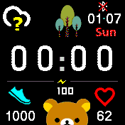 华米跃我Amazfit Bip手表表盘