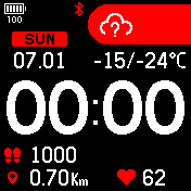 华米跃我Amazfit Bip手表表盘