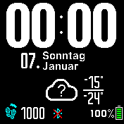 华米跃我Amazfit Bip手表表盘