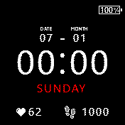 华米跃我Amazfit Bip手表表盘