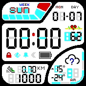 华米跃我Amazfit Bip手表表盘