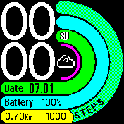 华米跃我Amazfit Bip手表表盘