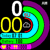 华米跃我Amazfit Bip手表表盘