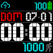 华米跃我Amazfit Bip手表表盘