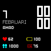 华米跃我Amazfit Bip手表表盘