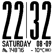 华米跃我Amazfit Bip手表表盘