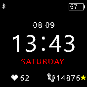 华米跃我Amazfit Bip手表表盘