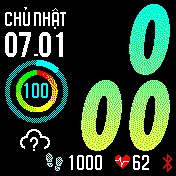 华米跃我Amazfit Bip手表表盘