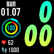 华米跃我Amazfit Bip手表表盘