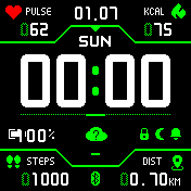 华米跃我Amazfit Bip手表表盘