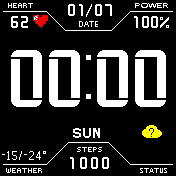 华米跃我Amazfit Bip手表表盘