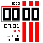 华米跃我Amazfit Bip手表表盘