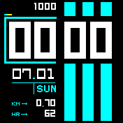 华米跃我Amazfit Bip手表表盘