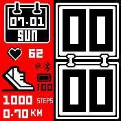 华米跃我Amazfit Bip手表表盘