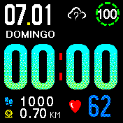 华米跃我Amazfit Bip手表表盘