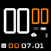 华米跃我Amazfit Bip手表表盘