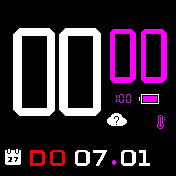 华米跃我Amazfit Bip手表表盘