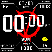 华米跃我Amazfit Bip手表表盘
