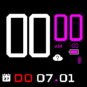 华米跃我Amazfit Bip手表表盘