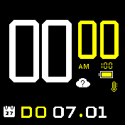华米跃我Amazfit Bip手表表盘