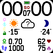 华米跃我Amazfit Bip手表表盘