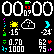 华米跃我Amazfit Bip手表表盘