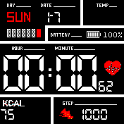 华米跃我Amazfit Bip手表表盘