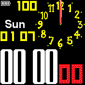 华米跃我Amazfit Bip手表表盘
