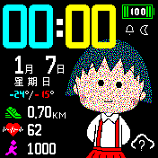 华米跃我Amazfit Bip手表表盘