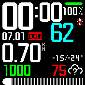 华米跃我Amazfit Bip手表表盘