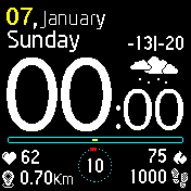 华米跃我Amazfit Bip手表表盘