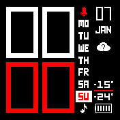 华米跃我Amazfit Bip手表表盘