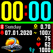 华米跃我Amazfit Bip手表表盘