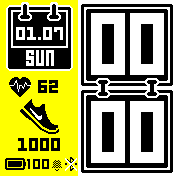 华米跃我Amazfit Bip手表表盘