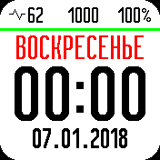 华米跃我Amazfit Bip手表表盘