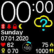 华米跃我Amazfit Bip手表表盘